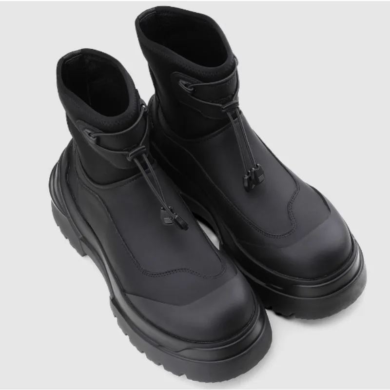 2026 New Couple Punk Booties High Quality Men's and Women's Breathable Non-slip Lace-up Casual Shoes Women's Boots
2026 New Couple Punk Booties High Quality Men's and Women's Breathable Non-slip Lace-up Casual Shoes Women's Boots