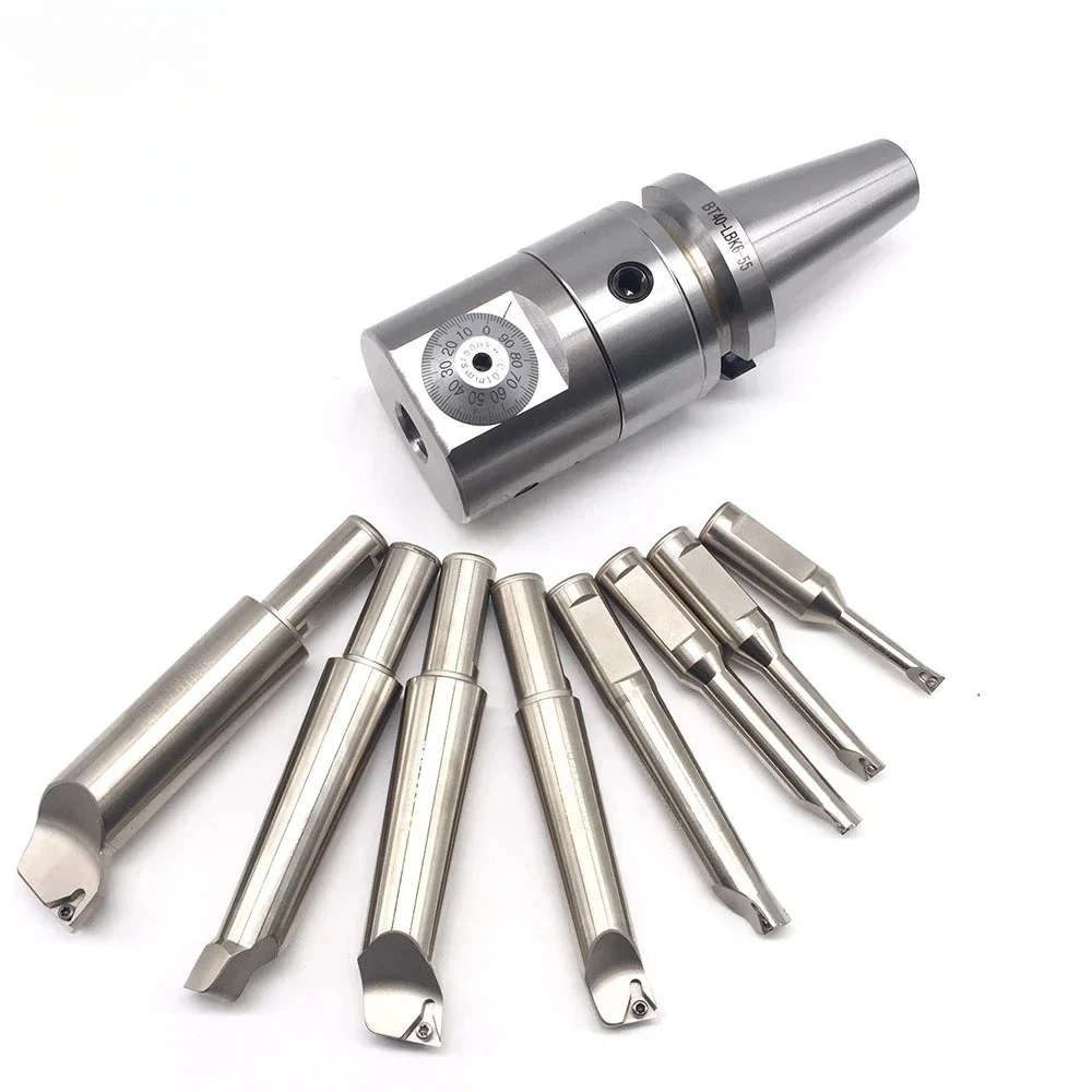 NBJ16 Fine Boring Head BT30 BT40 NT30 NT40 MT4 MT5 MT6 SK30 SK40 CAT40 R8 C20 CAT40 BT50 NT50 Tool Holder + 8pcs Tool
NBJ16 Fine Boring Head BT30 BT40 NT30 NT40 MT4 MT5 MT6 SK30 SK40 CAT40 R8 C20 CAT40 BT50 NT50 Tool Holder + 8pcs Tool