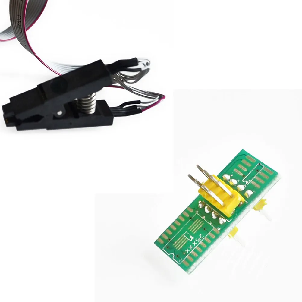 Burning Chip Test Clip Sop8 1.27mm Pitch Universal Adapter Clip for Programming Chip Clamp with 33V Voltage
Burning Chip Test Clip Sop8 1.27mm Pitch Universal Adapter Clip for Programming Chip Clamp with 33V Voltage
