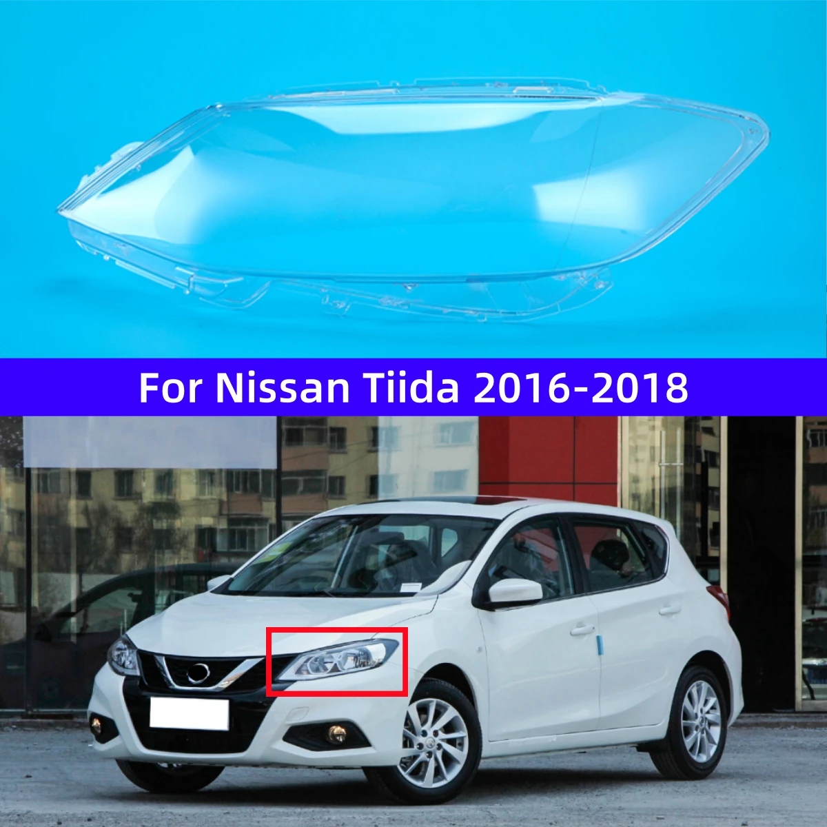 Автомобильные аксессуары для Nissan Tiida 2016 2017 2018, автомобильные фары, лампа, объектив, замена оригинального объектива
Автомобильные аксессуары для Nissan Tiida 2016 2017 2018, автомобильные фары, лампа, объектив, замена оригинального объектива