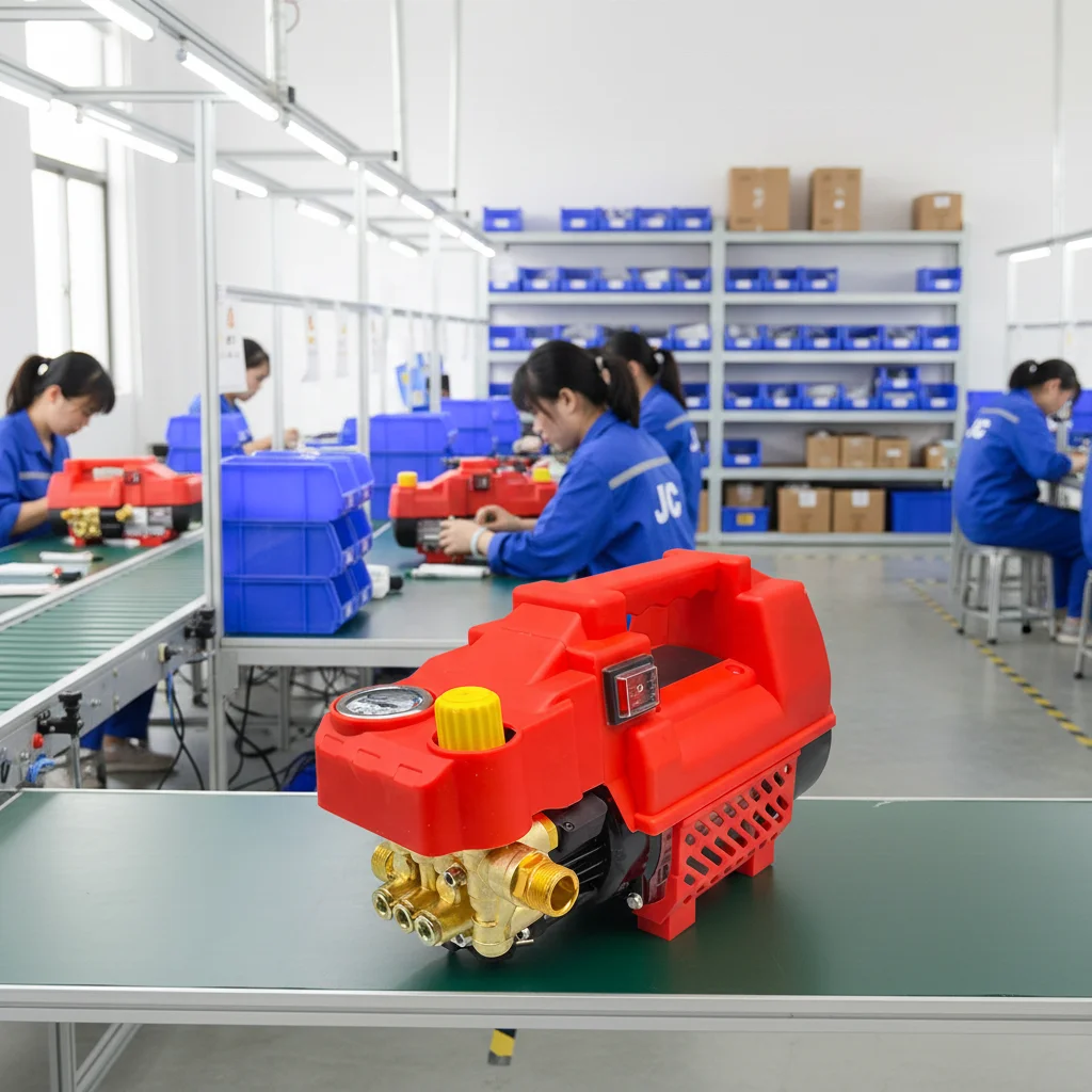 JC 851 Electric Metal High Pressure Cleaner for Car Wash Shop 1800W Portable Cold Water Cleaning Machine
JC 851 Electric Metal High Pressure Cleaner for Car Wash Shop 1800W Portable Cold Water Cleaning Machine