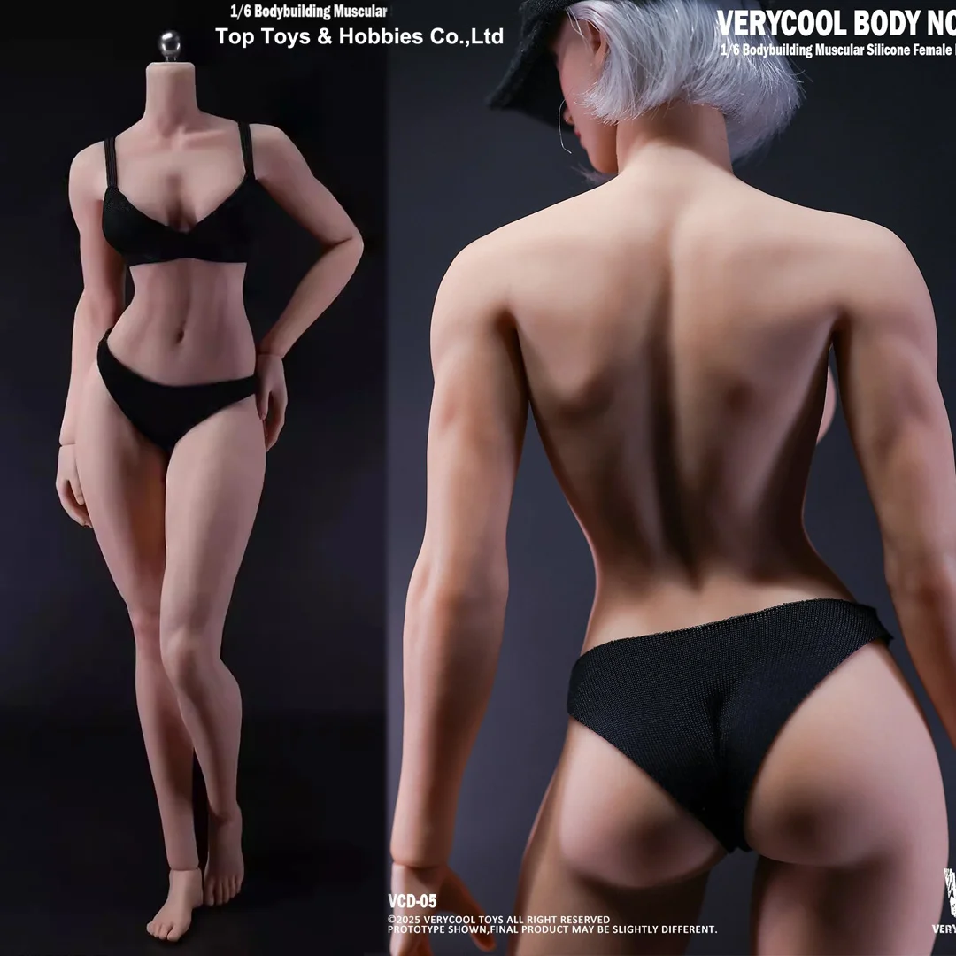 VERYCOOL VCD-05B 1/6 Bodybuilding Female Muscular Silicone Seamless Body Flexible Super Big Breast 12'' Action Figure Body Doll
VERYCOOL VCD-05B 1/6 Bodybuilding Female Muscular Silicone Seamless Body Flexible Super Big Breast 12'' Action Figure Body Doll