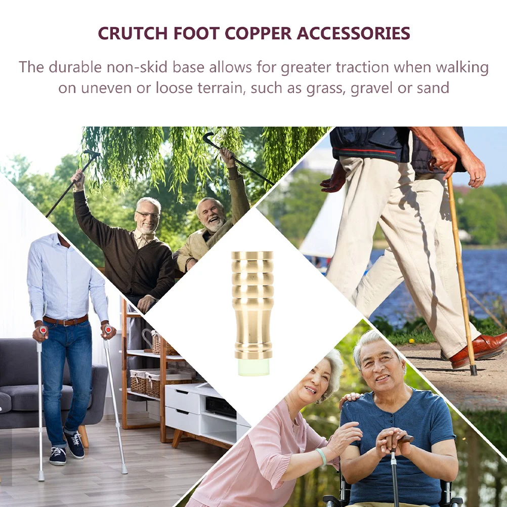 Walking Cane Tip Anti-Slip 13mm Crutch Foot Pad Rubber Cover Durable Brass Cane Protector Walking Stick Foot Pads
Walking Cane Tip Anti-Slip 13mm Crutch Foot Pad Rubber Cover Durable Brass Cane Protector Walking Stick Foot Pads