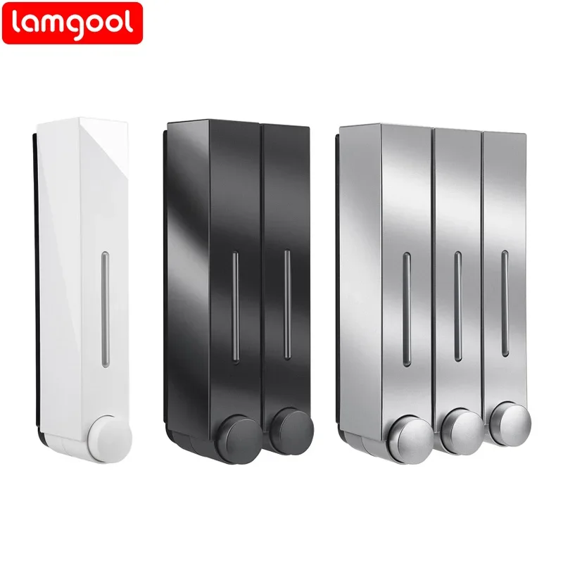 Lamgool 420ML Soap Dispenser Wall Mounted Shower Soap Dispenser Shower Gel Detergent Dispenser for Bathroom Accessories DropShip
Lamgool 420ML Soap Dispenser Wall Mounted Shower Soap Dispenser Shower Gel Detergent Dispenser for Bathroom Accessories DropShip
