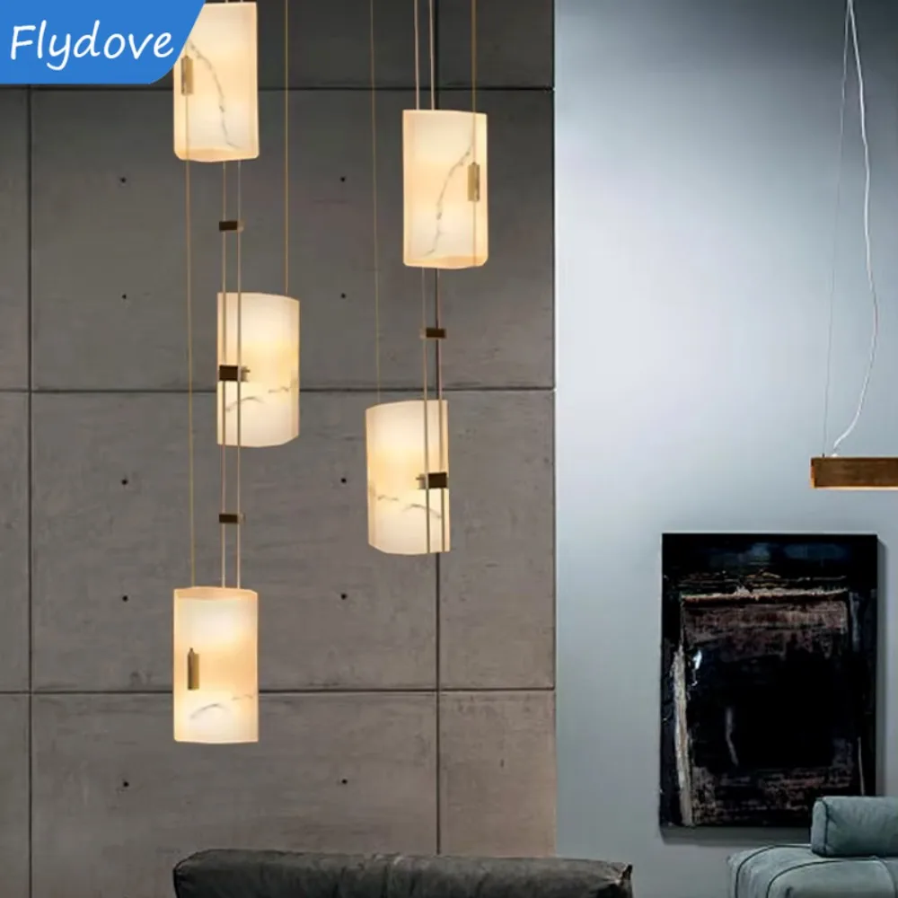 Modern Luxury LED Artificial Marble Pendant Lights Designer for Living Room Study Bedroom Bedside Restaurant Interior Decor
Modern Luxury LED Artificial Marble Pendant Lights Designer for Living Room Study Bedroom Bedside Restaurant Interior Decor