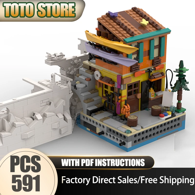 Модель City Street View Moc, строительные блоки, магазин каяков, модель, технология, кирпич, сделай сам, сборка, строительная игрушка, праздничный набор, подарки
Модель City Street View Moc, строительные блоки, магазин каяков, модель, технология, кирпич, сделай сам, сборка, строительная игрушка, праздничный набор, подарки