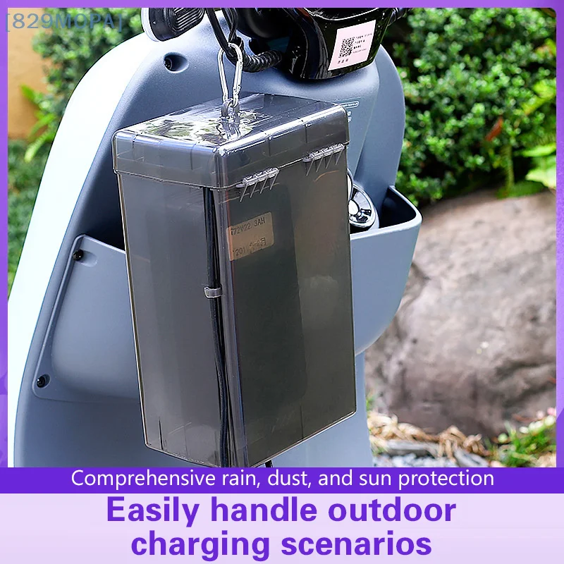 Electric Vehicle Charger Waterproof Case Outdoor Electric Scooter Charging Case Rainproof Dustproof Box Anti Leakage Storage Box
Electric Vehicle Charger Waterproof Case Outdoor Electric Scooter Charging Case Rainproof Dustproof Box Anti Leakage Storage Box