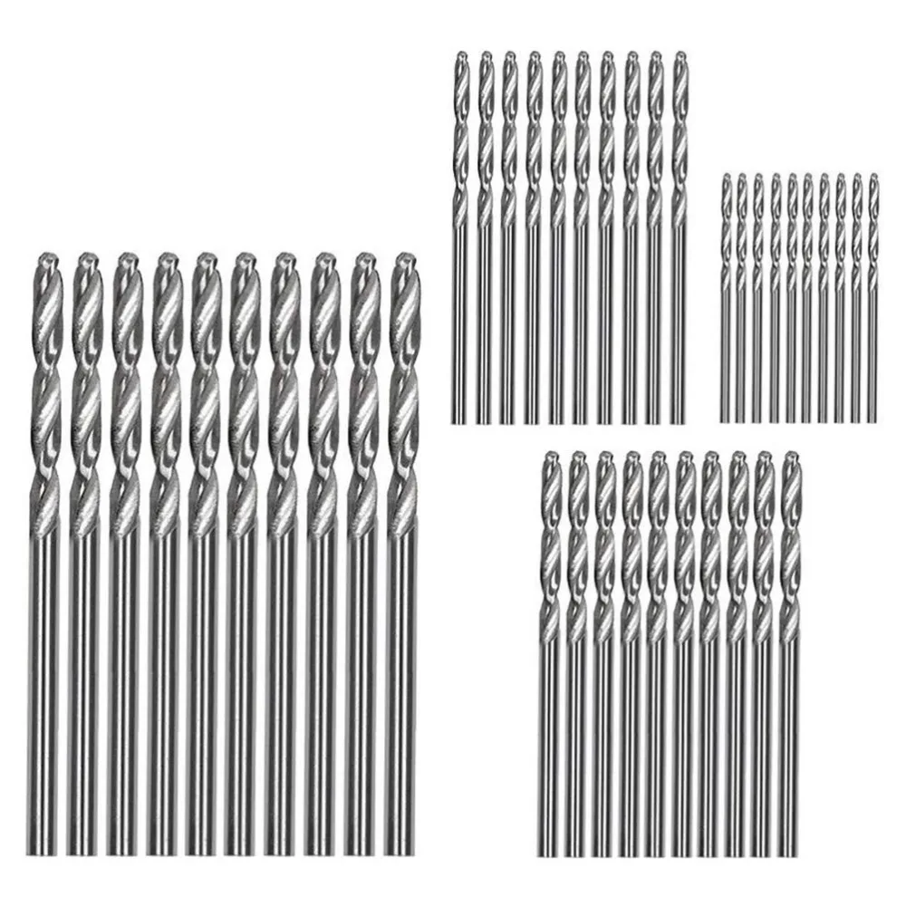 40pcs 0.6mm 1.0mm 1.5mm 2.0mm Titanium Coated Drill Bit Set Titanium Coated Silver Color HSS Twist Drill Bit Set
40pcs 0.6mm 1.0mm 1.5mm 2.0mm Titanium Coated Drill Bit Set Titanium Coated Silver Color HSS Twist Drill Bit Set