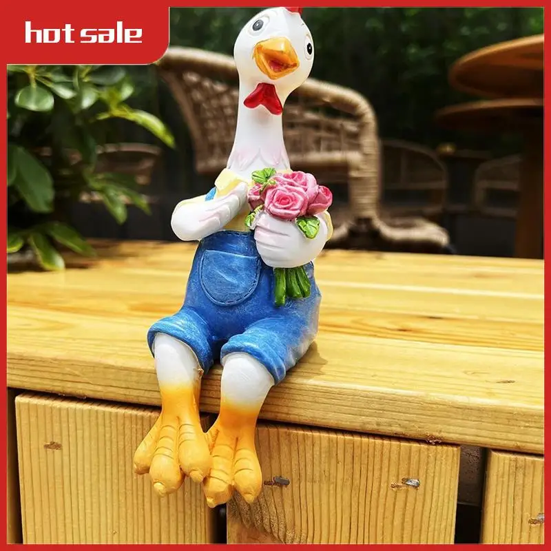 A74P-Couple Duck Garden Statues Cartoon Resin Cute Sitting Chicken Sculpture Goose Lovers Figurine Gift Decoration For Home
A74P-Couple Duck Garden Statues Cartoon Resin Cute Sitting Chicken Sculpture Goose Lovers Figurine Gift Decoration For Home
