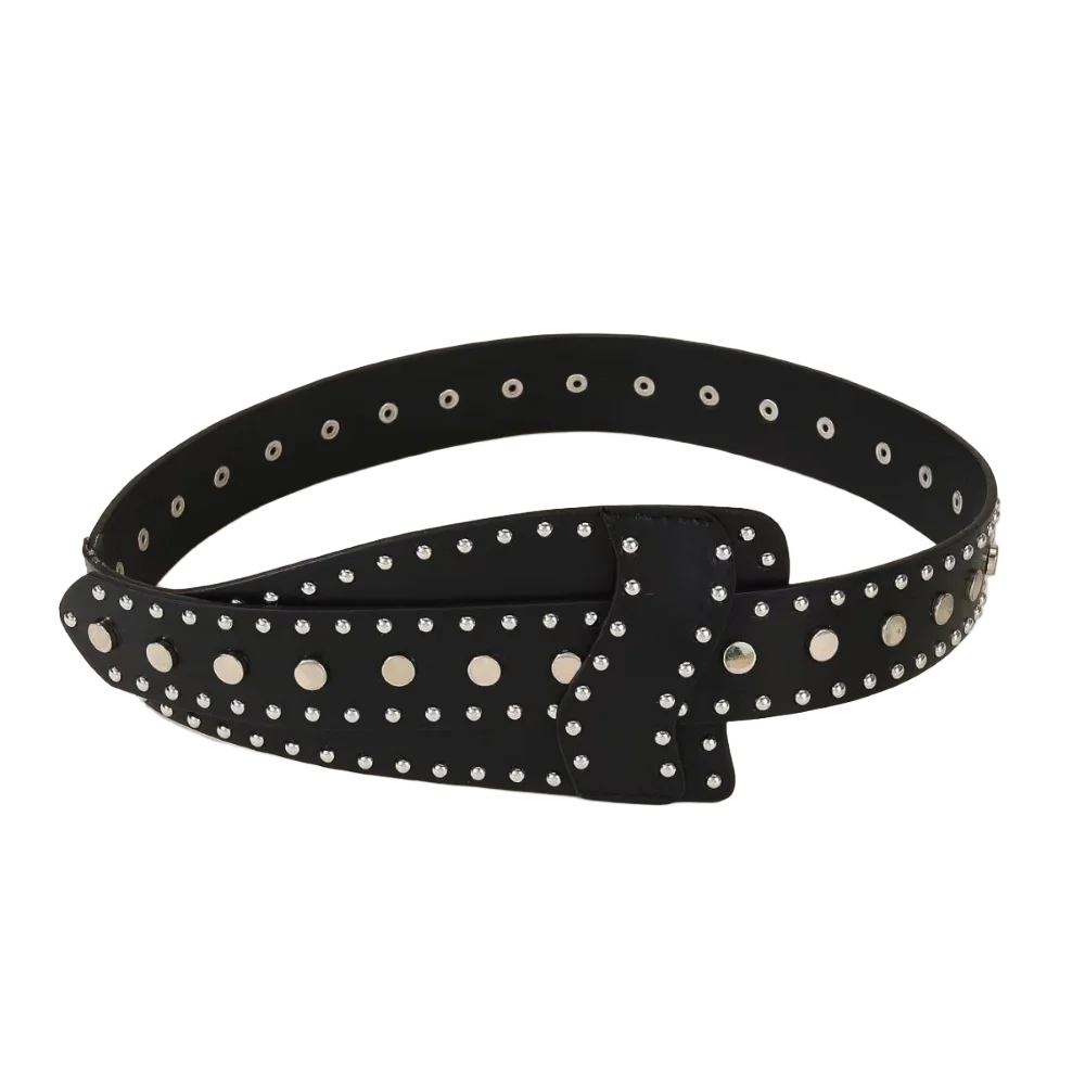 Fashion Irregular Rivet Belt Harajuku Y2K Waist Strap Pu Leather Punk Waist Belts For Women
Fashion Irregular Rivet Belt Harajuku Y2K Waist Strap Pu Leather Punk Waist Belts For Women