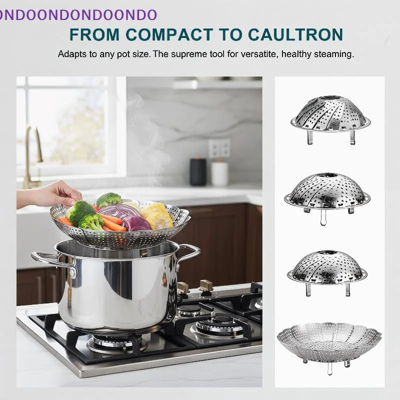 Folding Stainless Food Steamer Vegetable Fruit Food Basket Utensils For Cooking
Folding Stainless Food Steamer Vegetable Fruit Food Basket Utensils For Cooking
