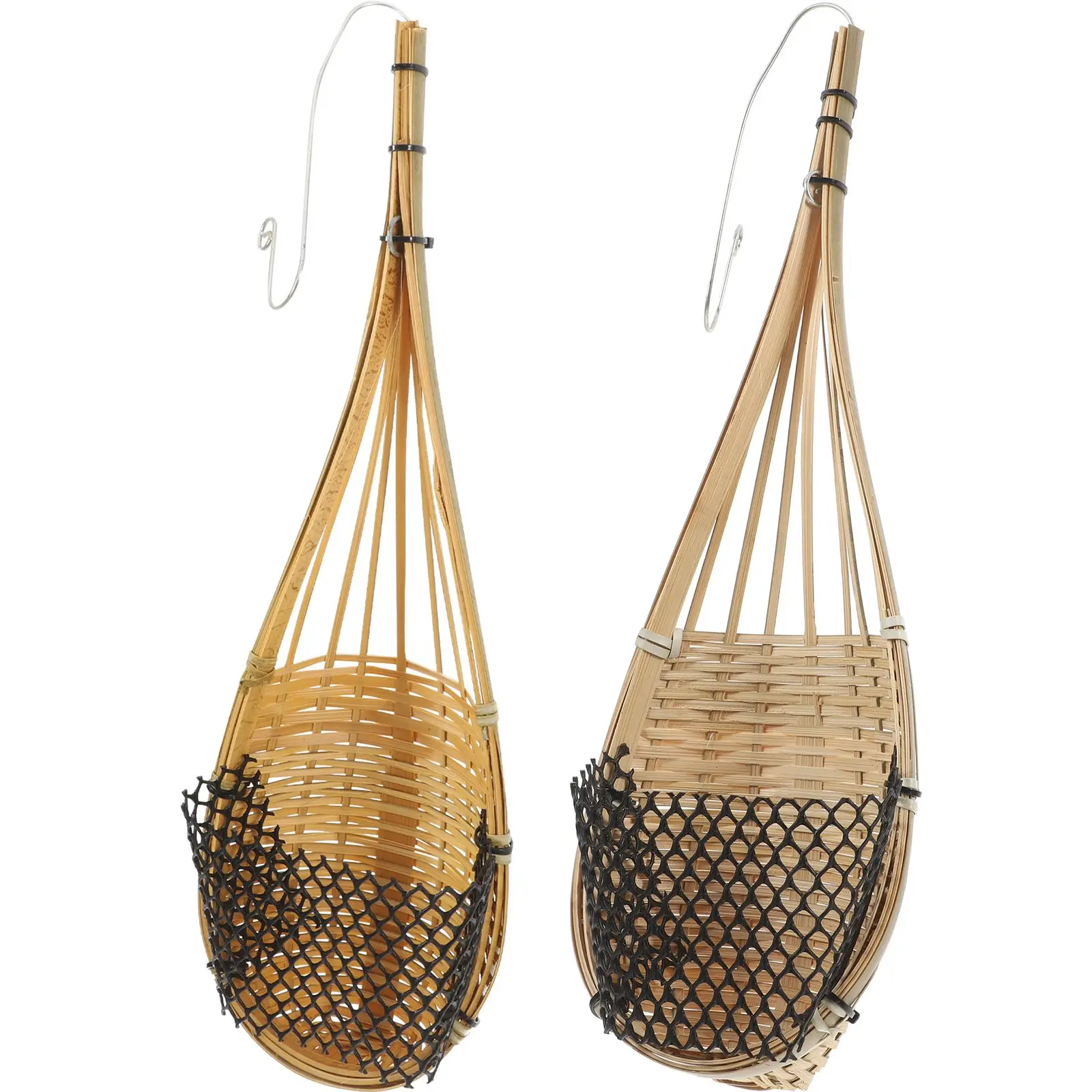 2Pcs Bamboo Hanging Basket Handmade Wall Planter Spacious Capacity Material Home Decor Outdoor Planters Thai Weave
2Pcs Bamboo Hanging Basket Handmade Wall Planter Spacious Capacity Material Home Decor Outdoor Planters Thai Weave