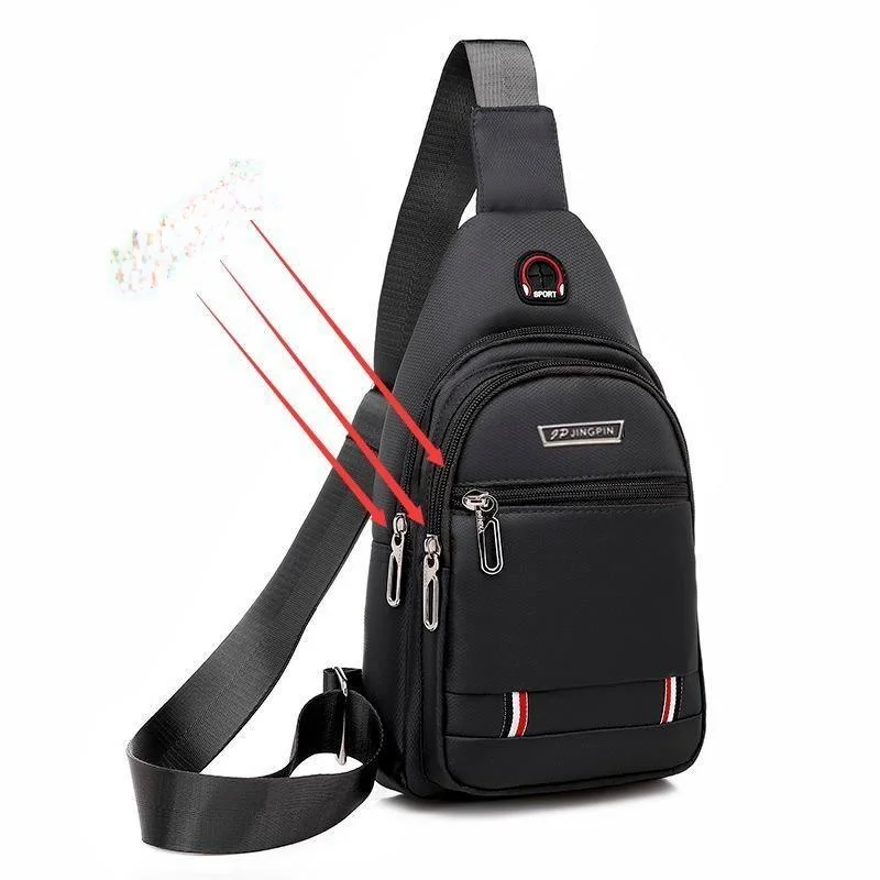 Men's Business Oxford Cloth Crossbody Chest Bag Single Shoulder Waterproof Casual Small Sling Bag Portable Backpack
Men's Business Oxford Cloth Crossbody Chest Bag Single Shoulder Waterproof Casual Small Sling Bag Portable Backpack