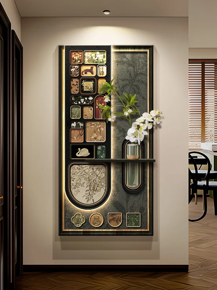 Middle Ancient Style Entrance Hall With Lights Decorative Paintings Facing The Door Hanging Paintings Corridor Murals Lights
Middle Ancient Style Entrance Hall With Lights Decorative Paintings Facing The Door Hanging Paintings Corridor Murals Lights