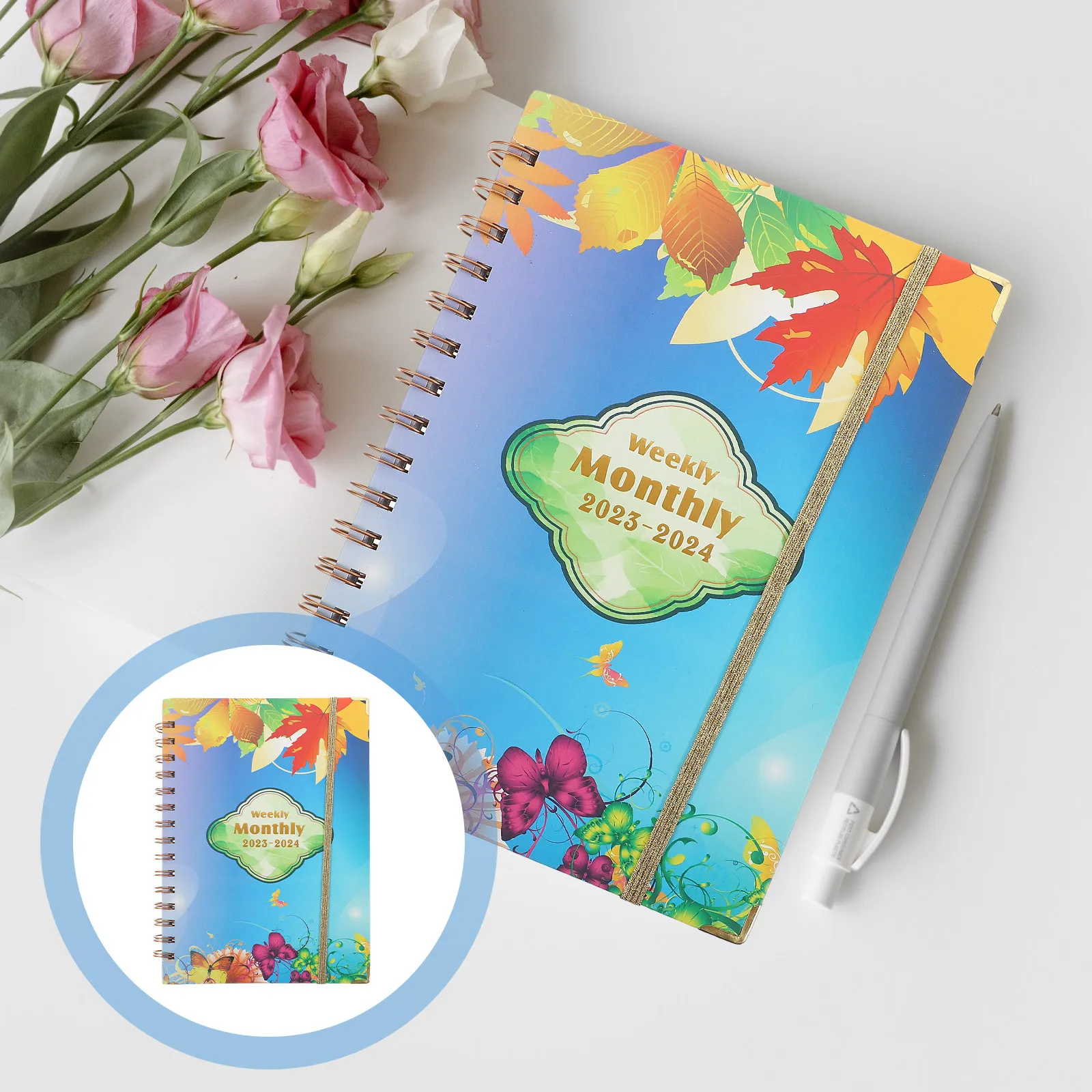 Spiral Notebook Academic Planner Sturdy Cover Thick Paper Prevent Ink Bleed Perfect for Students Office Daily Schedule
Spiral Notebook Academic Planner Sturdy Cover Thick Paper Prevent Ink Bleed Perfect for Students Office Daily Schedule