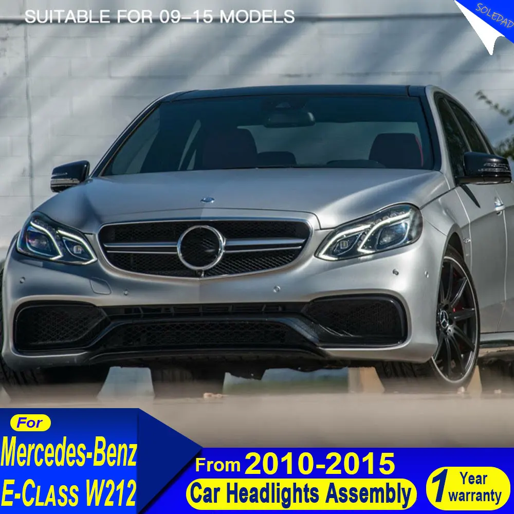 Автомобильные светодиодные фонари для Benz W212 2010-2015 E Class E300, светодиодные автомобильные фары в сборе, обновление, аксессуары для бифокальных линз с высокой настройкой
Автомобильные светодиодные фонари для Benz W212 2010-2015 E Class E300, светодиодные автомобильные фары в сборе, обновление, аксессуары для бифокальных линз с высокой настройкой