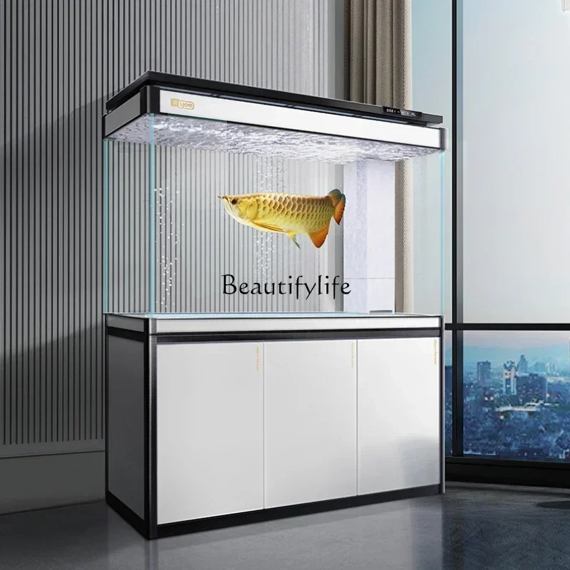 LD33Super White Large Aquarium Living Room Glass Aquarium Ecological Fish Globe Bottom Filter Medium and Large
LD33Super White Large Aquarium Living Room Glass Aquarium Ecological Fish Globe Bottom Filter Medium and Large