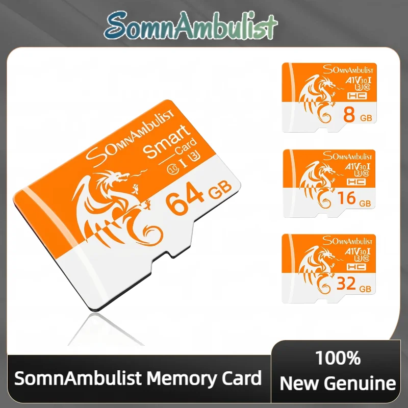 SomnAmbulist Memory Card 32GB 64GB High Speed Mini TF Card C10 U3 A1 for Drone Audio Surveillance Device TF Card
SomnAmbulist Memory Card 32GB 64GB High Speed Mini TF Card C10 U3 A1 for Drone Audio Surveillance Device TF Card
