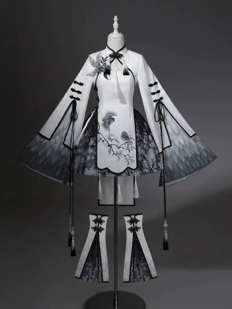 New Chinese Style Magpie Feathers Code One Hanfu Women Chinese Style Han Elements Outer Coat Dress Carnival Halloween Cosplay
New Chinese Style Magpie Feathers Code One Hanfu Women Chinese Style Han Elements Outer Coat Dress Carnival Halloween Cosplay