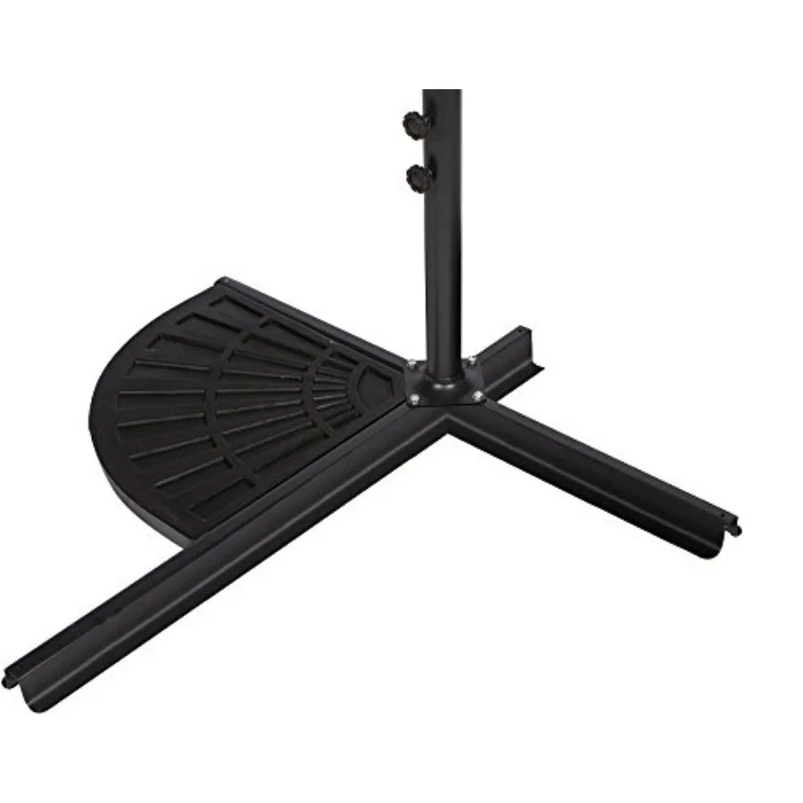 Resin Offset Umbrella Base Weight 30lbs Black
Resin Offset Umbrella Base Weight 30lbs Black