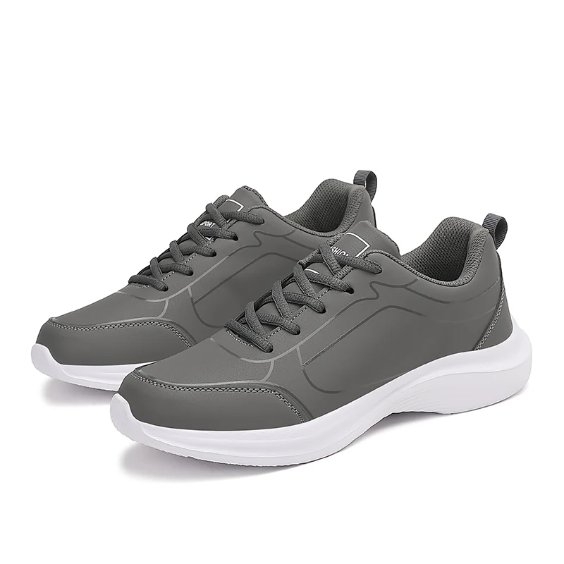 Men's Walking Sports Shoes Casual Running Shoes Black Comfortable New Style 2025 Lace Up Spring and Autumn Non Slip Flat Shoes
Men's Walking Sports Shoes Casual Running Shoes Black Comfortable New Style 2025 Lace Up Spring and Autumn Non Slip Flat Shoes