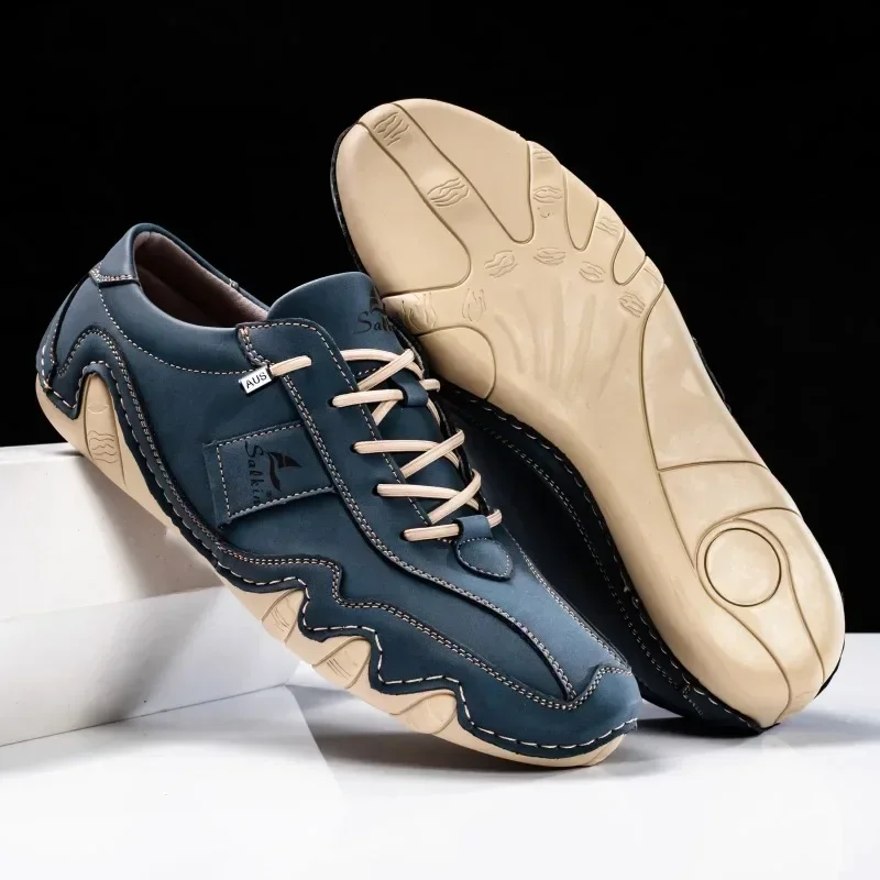 New Men's Flat Casual Shoes Handmade PU Leather Comfortable Loafers Outdoor Men Shoes Breathable Men Moccasins Men's Sneakers
New Men's Flat Casual Shoes Handmade PU Leather Comfortable Loafers Outdoor Men Shoes Breathable Men Moccasins Men's Sneakers