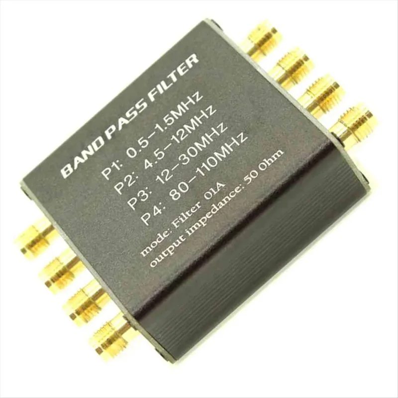 50 Ohm SMA Interface Bandpass Filter Radio Pre-filter Accessory
50 Ohm SMA Interface Bandpass Filter Radio Pre-filter Accessory