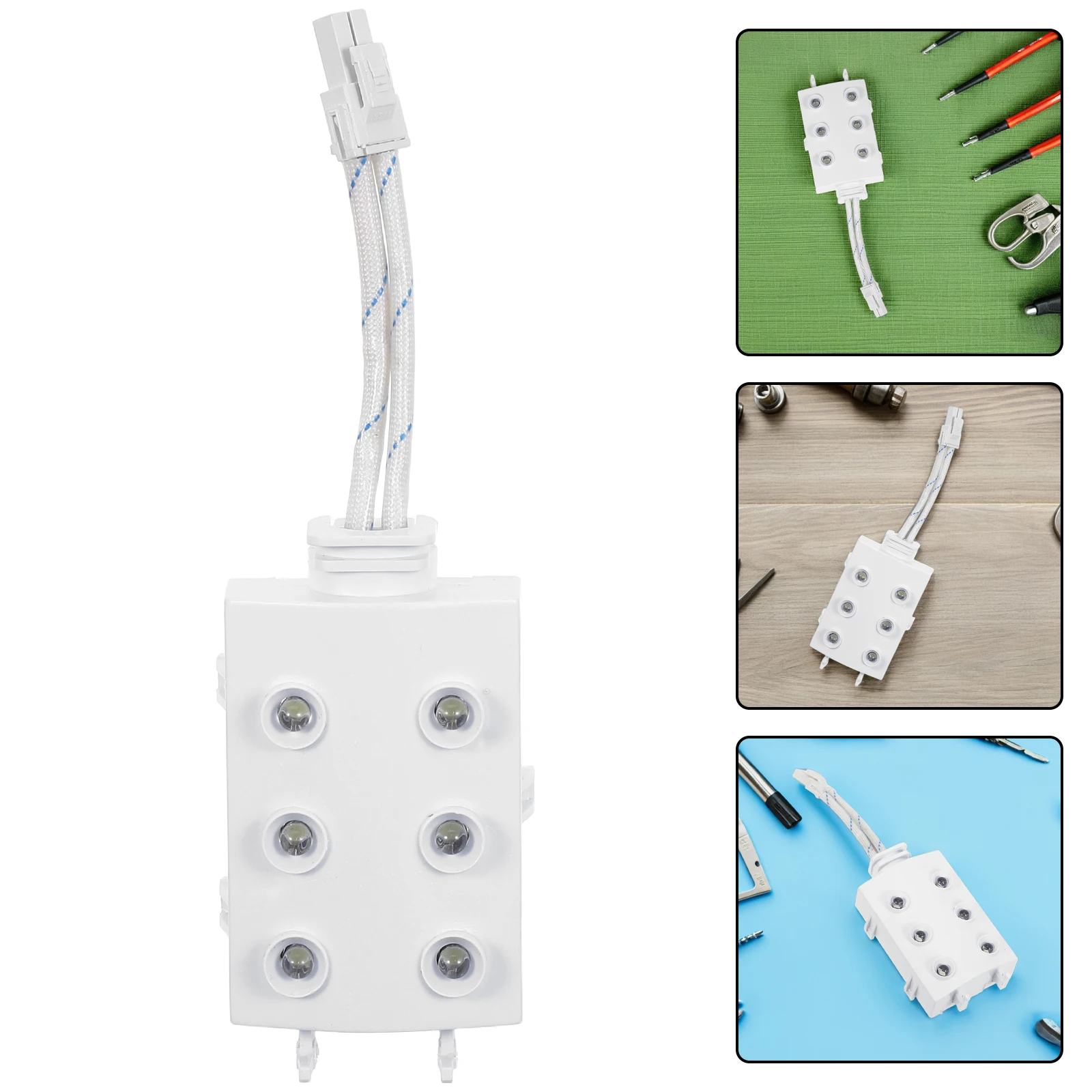 Refrigerator LED Bulb 80Mm Cable No Heat Emission Fridge Appliance Light Replacement for Freezer Bright Illumination
Refrigerator LED Bulb 80Mm Cable No Heat Emission Fridge Appliance Light Replacement for Freezer Bright Illumination