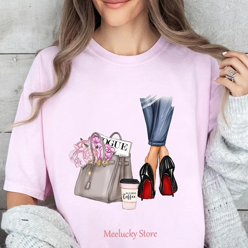 Urban Beauty Printed Pattern Round Neck Women's T-shirt, Versatile Fashion Brand 2024 New Edition
Urban Beauty Printed Pattern Round Neck Women's T-shirt, Versatile Fashion Brand 2024 New Edition