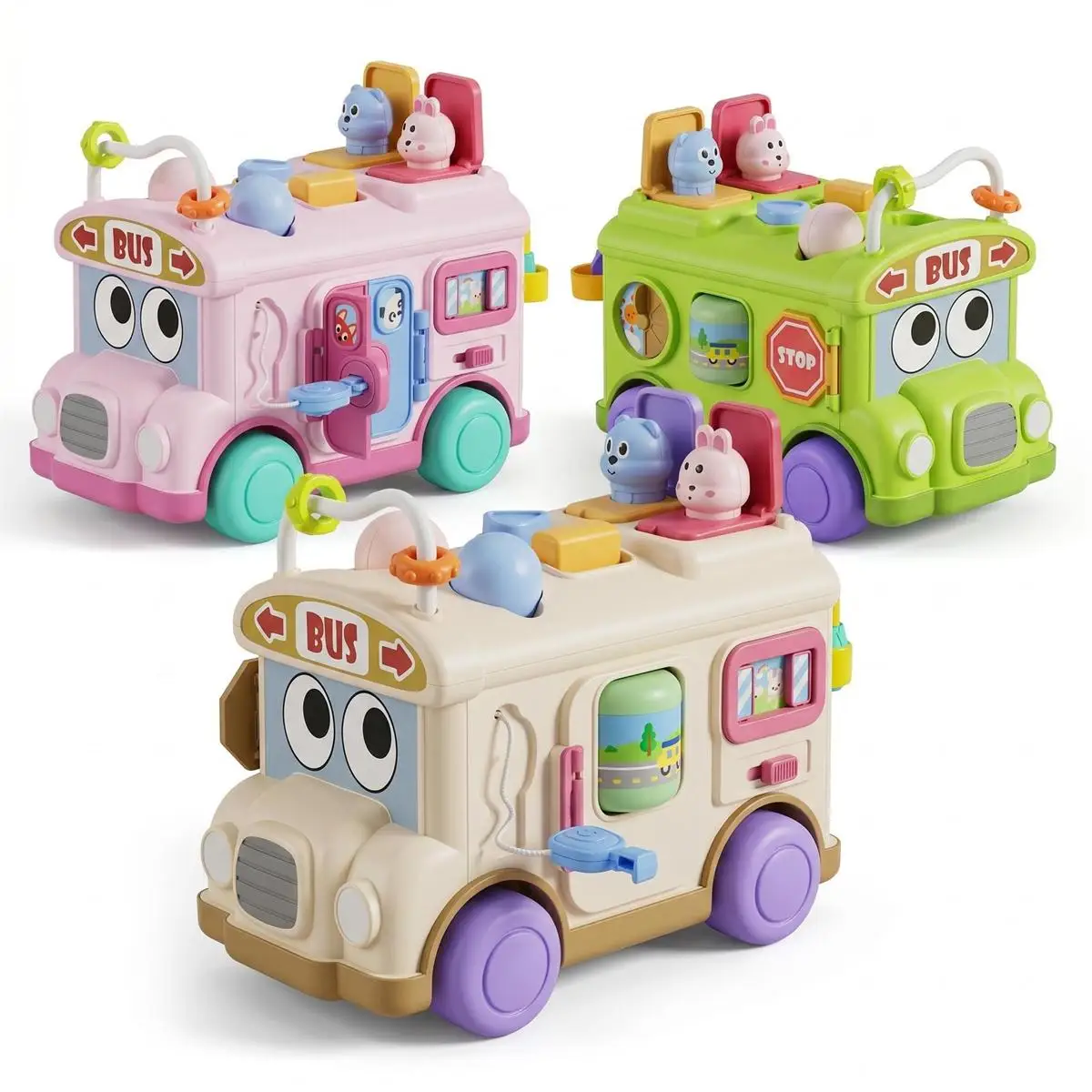 Baby Busy Bus Cube Montessori Sensory Toy For Toddler Educational Learning Activities Travel Toy Lock Box Fine Motor Skill Gift
Baby Busy Bus Cube Montessori Sensory Toy For Toddler Educational Learning Activities Travel Toy Lock Box Fine Motor Skill Gift