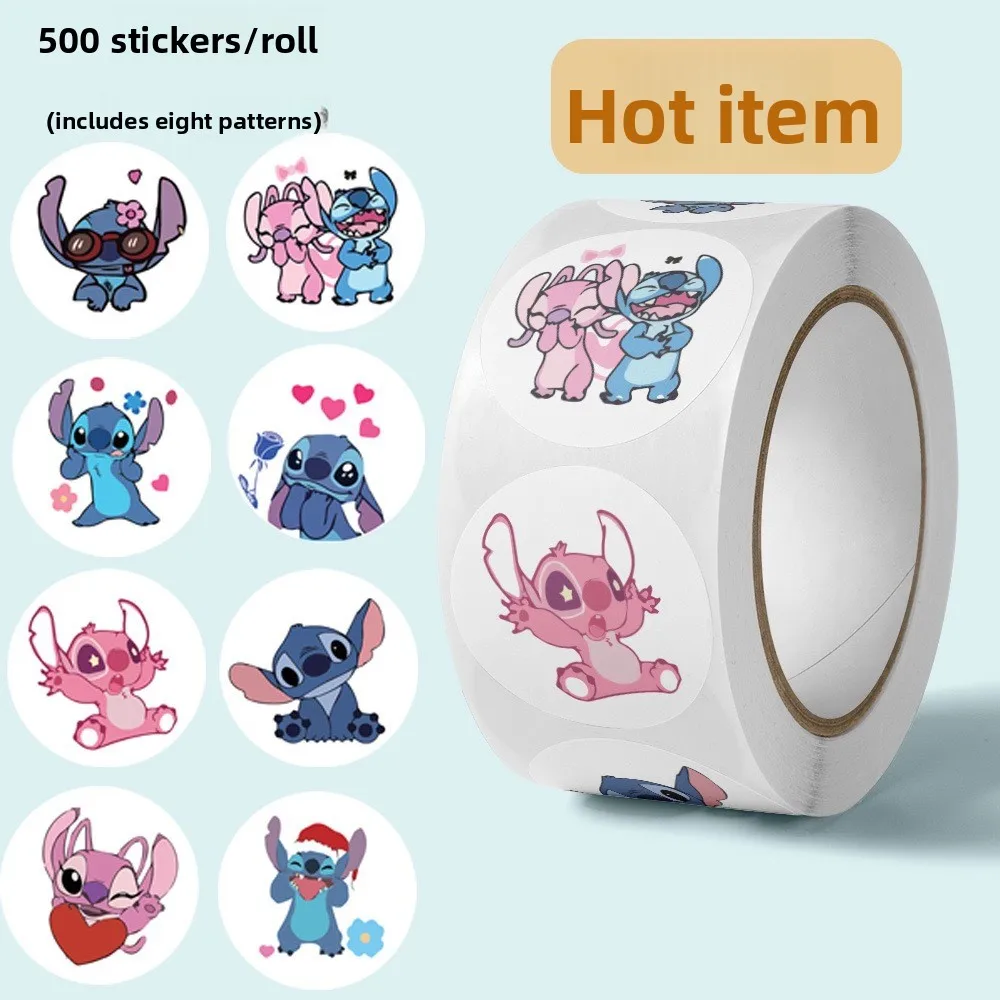 500 листов/рулон, милые наклейки в рулоне с изображением Стича, наклейки с Лило и Стичем, для украшения блокнотов, дневников, мультяшные наклейки, наклейки для награждения
500 листов/рулон, милые наклейки в рулоне с изображением Стича, наклейки с Лило и Стичем, для украшения блокнотов, дневников, мультяшные наклейки, наклейки для награждения
