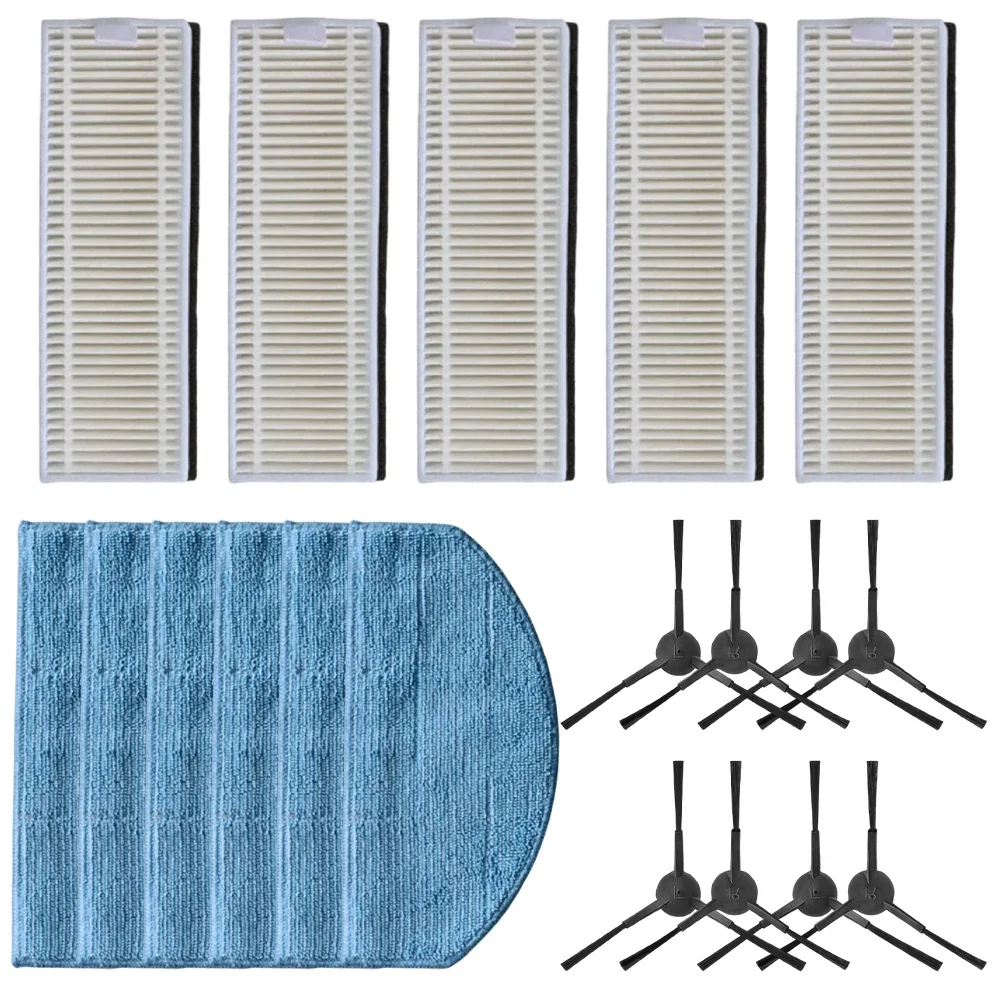 5/2 * Filters + 6/3 * Mop Cloths+ 8/4 * Side Brushes Effectively Clean Along Edges And Corners For Uninell UR1 Robot Vacuum
5/2 * Filters + 6/3 * Mop Cloths+ 8/4 * Side Brushes Effectively Clean Along Edges And Corners For Uninell UR1 Robot Vacuum