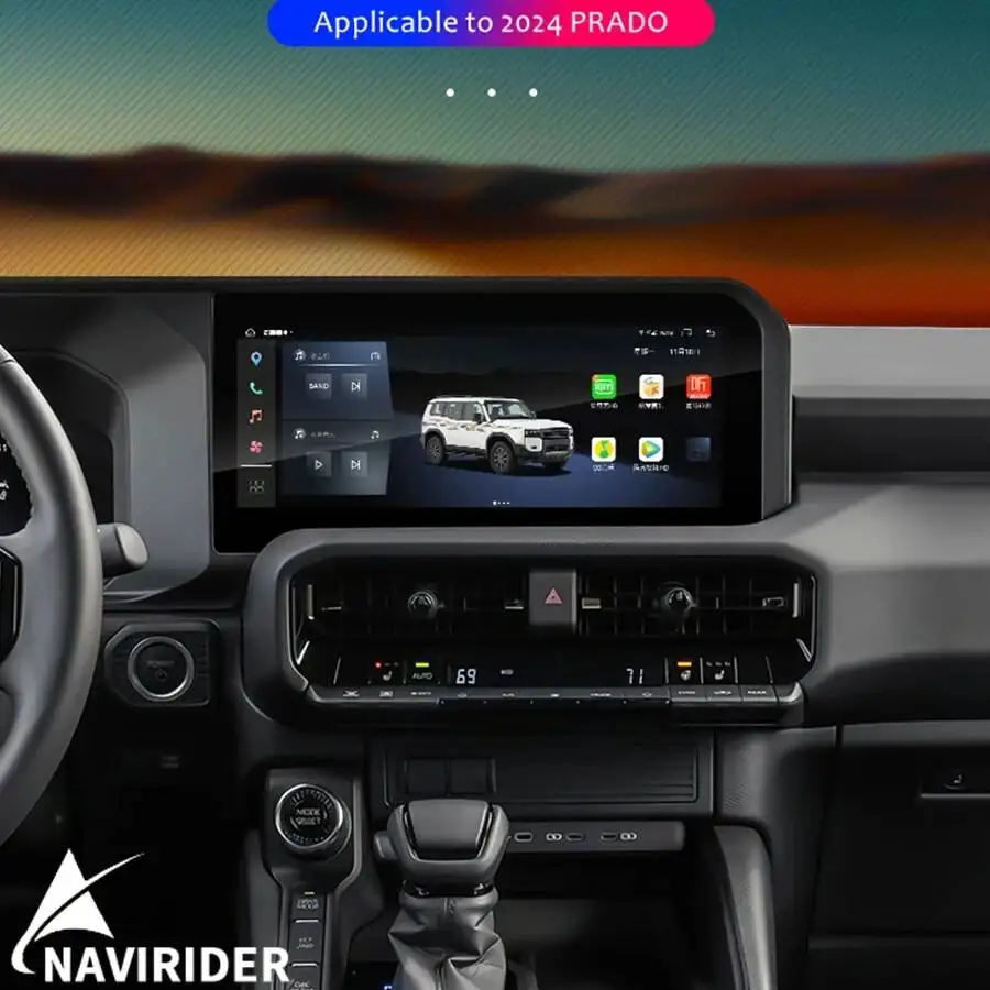 12.3"GPS Navigation CarPlay for Toyota Prado LC250 2024-2025 Steering Wheel Control 4G Car Radio Android Auto Multimedia Player
12.3"GPS Navigation CarPlay for Toyota Prado LC250 2024-2025 Steering Wheel Control 4G Car Radio Android Auto Multimedia Player