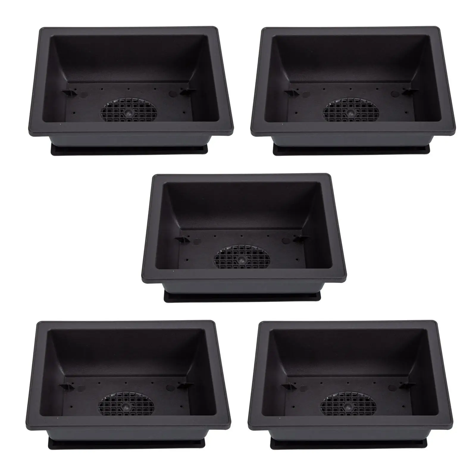 5 Sets Small Potted Tray Flower Planting Pot Bonsai Succulent Bowl PP Starter Trays Household Garden Decoration Plant Growth
5 Sets Small Potted Tray Flower Planting Pot Bonsai Succulent Bowl PP Starter Trays Household Garden Decoration Plant Growth