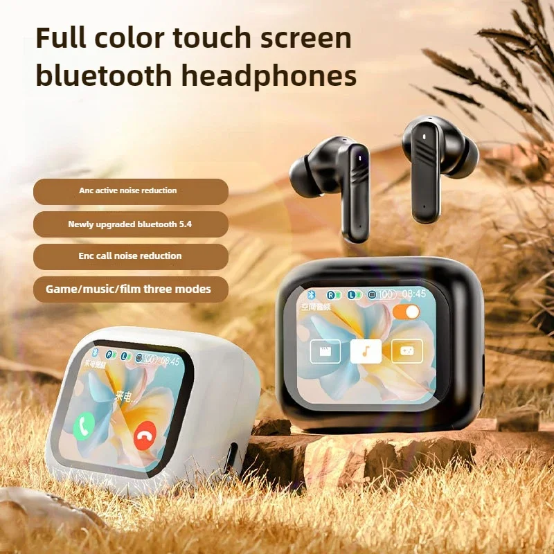 New LX10 Smart Color Screen Touch TWS Bluetooth Headset ANC+ENC Dual Noise Cancelling Wireless Bluetooth Headset
New LX10 Smart Color Screen Touch TWS Bluetooth Headset ANC+ENC Dual Noise Cancelling Wireless Bluetooth Headset