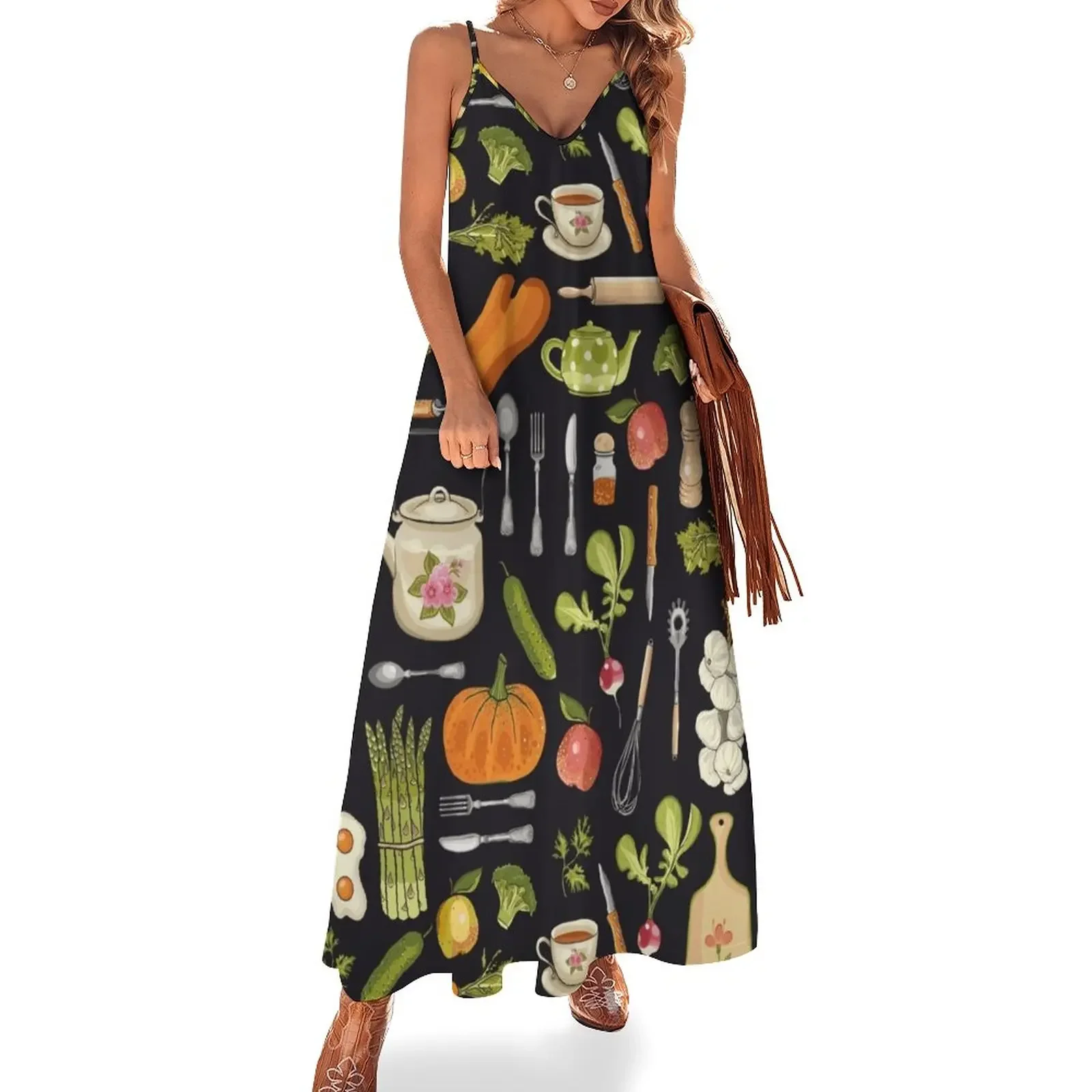 Soul kithen Sleeveless Dress summer dress korean women prom dress for woman Clothing
Soul kithen Sleeveless Dress summer dress korean women prom dress for woman Clothing
