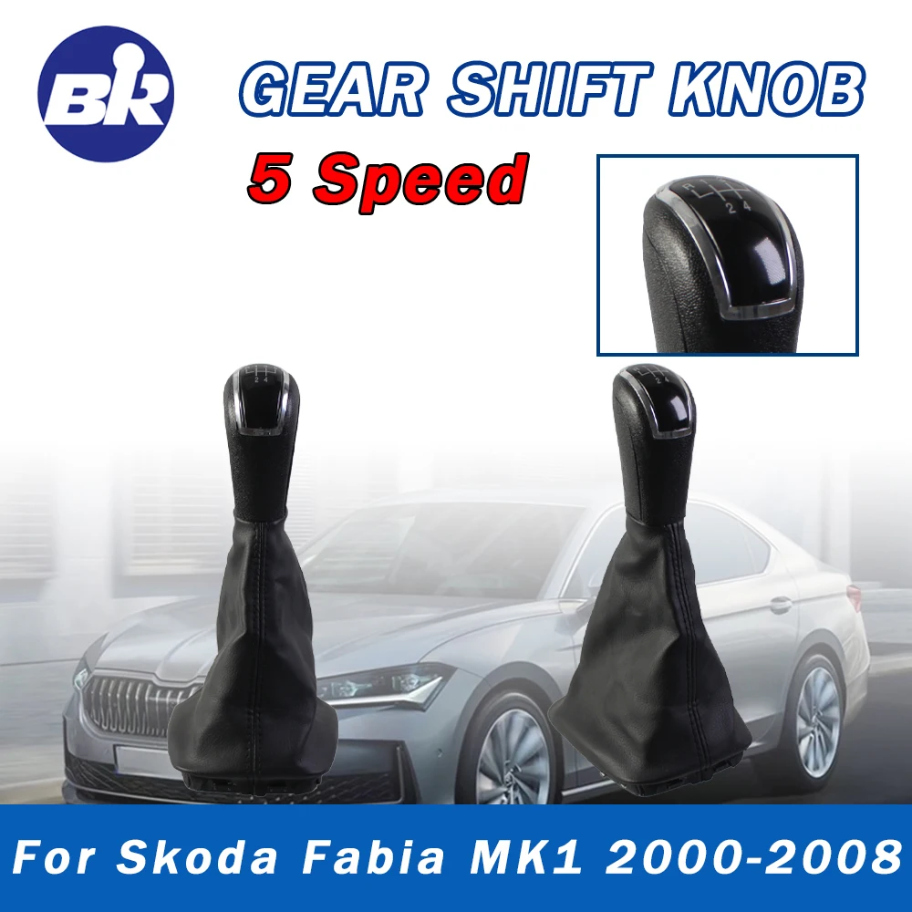5 Speed Manual transmission Gear Shift Knob Gaiter Boot Cover For Skoda Fabia MK1 2000-2008
5 Speed Manual transmission Gear Shift Knob Gaiter Boot Cover For Skoda Fabia MK1 2000-2008