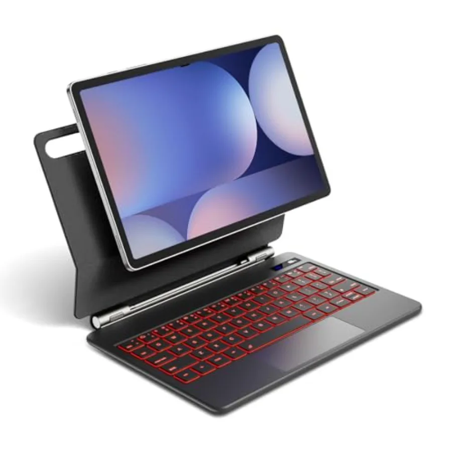 Magnetic Keyboard Case for Samsung Galaxy Tab S10+/ S9+/S9 FE+/S8+/S7+/S7 FE 12.4 7 Color Backlit Wireless Bluetooth Magic Keyb
Magnetic Keyboard Case for Samsung Galaxy Tab S10+/ S9+/S9 FE+/S8+/S7+/S7 FE 12.4 7 Color Backlit Wireless Bluetooth Magic Keyb