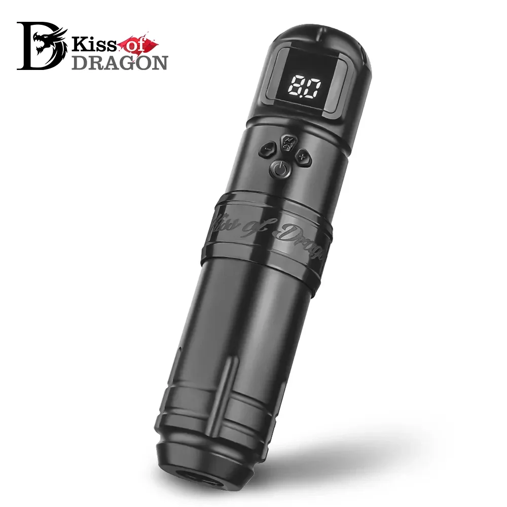 Kiss of Dragon-Wireless Tattoo Machine with Memory Function Battery Professional Pen Tattoo Supply For Tattoo Artists
Kiss of Dragon-Wireless Tattoo Machine with Memory Function Battery Professional Pen Tattoo Supply For Tattoo Artists