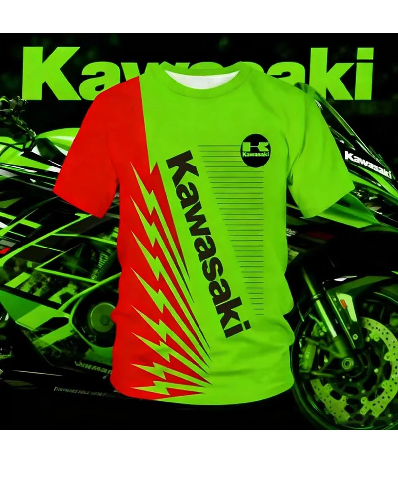 Kawasaki Cross border New Men's Digital Printed Quick Drying Short Sleeve T-shirt Summer Loose Round Neck Top 3D Printed
Kawasaki Cross border New Men's Digital Printed Quick Drying Short Sleeve T-shirt Summer Loose Round Neck Top 3D Printed