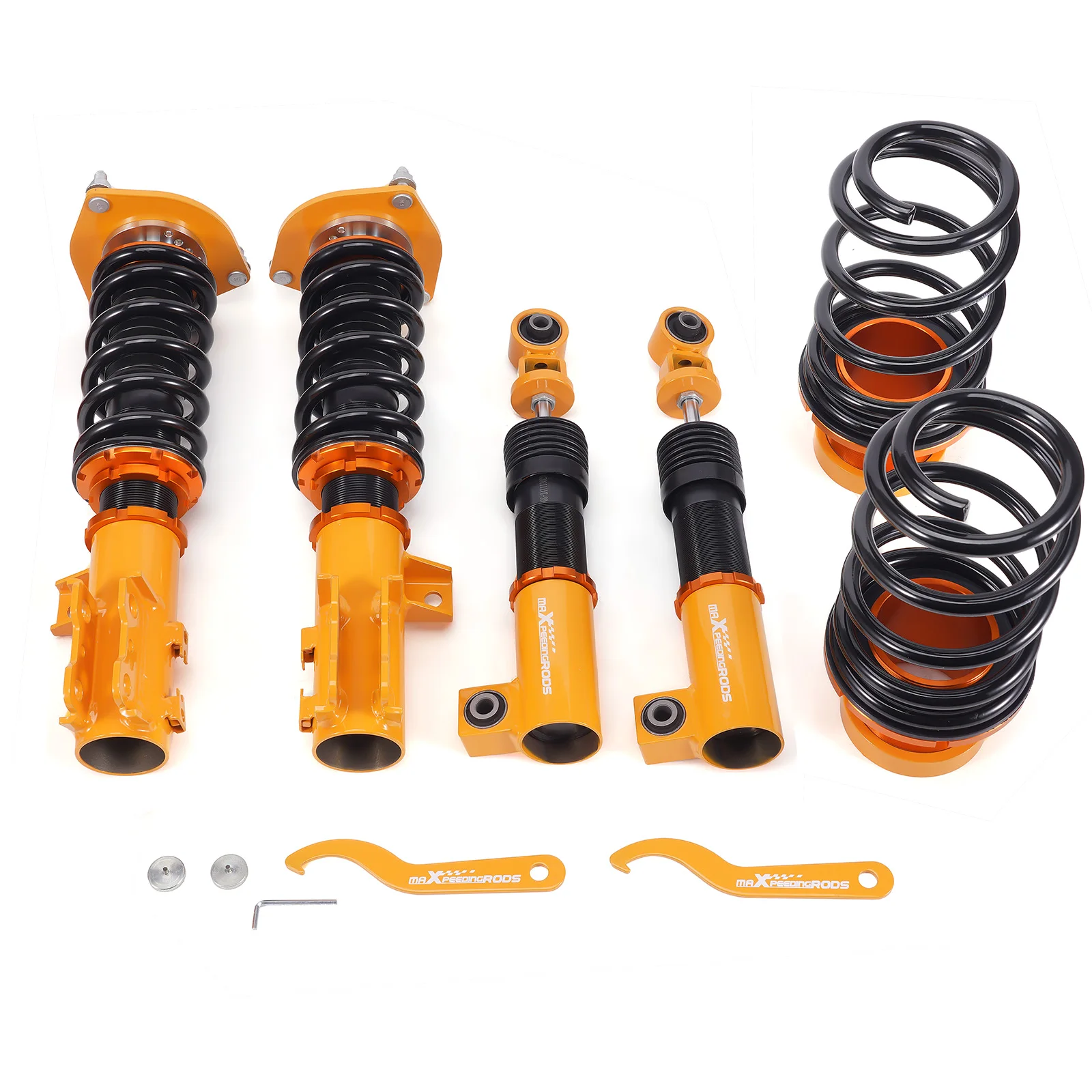 Комплект койловеров MaXpeedingrods с 24-позиционной регулировкой демпфирования для Hyundai Veloster 2012-2017
Комплект койловеров MaXpeedingrods с 24-позиционной регулировкой демпфирования для Hyundai Veloster 2012-2017