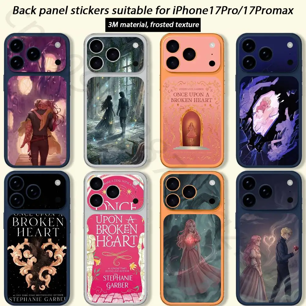Once Upon a Broken Heart TICKET Decal Skin Wrap for iPhone 17 Pro or Pro max Protective Film for Back, Frame, Camera
Once Upon a Broken Heart TICKET Decal Skin Wrap for iPhone 17 Pro or Pro max Protective Film for Back, Frame, Camera