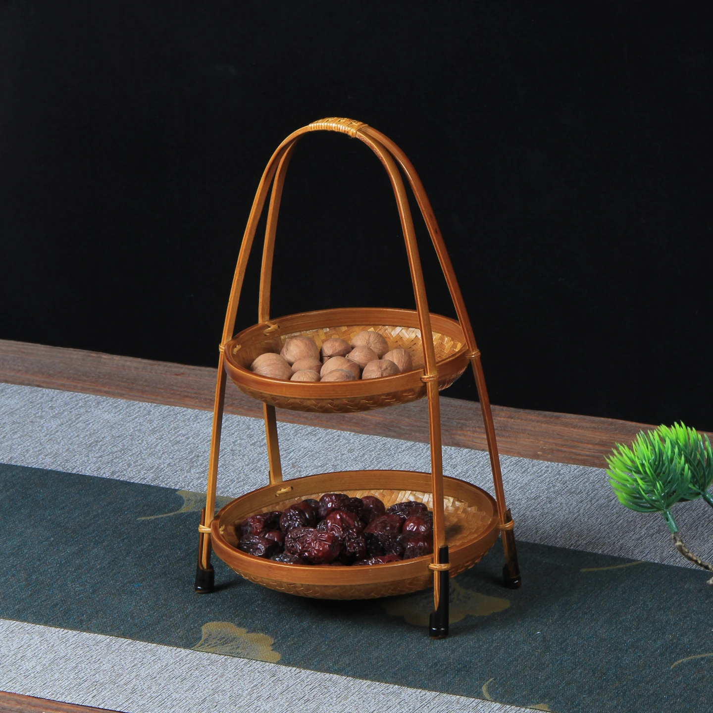 Double Layer Handmade Bamboo Woven Fruit Tray Chinese Sle Tea Ceremony Dert Plate Nuts Storage Scoop Daily Dining
Double Layer Handmade Bamboo Woven Fruit Tray Chinese Sle Tea Ceremony Dert Plate Nuts Storage Scoop Daily Dining