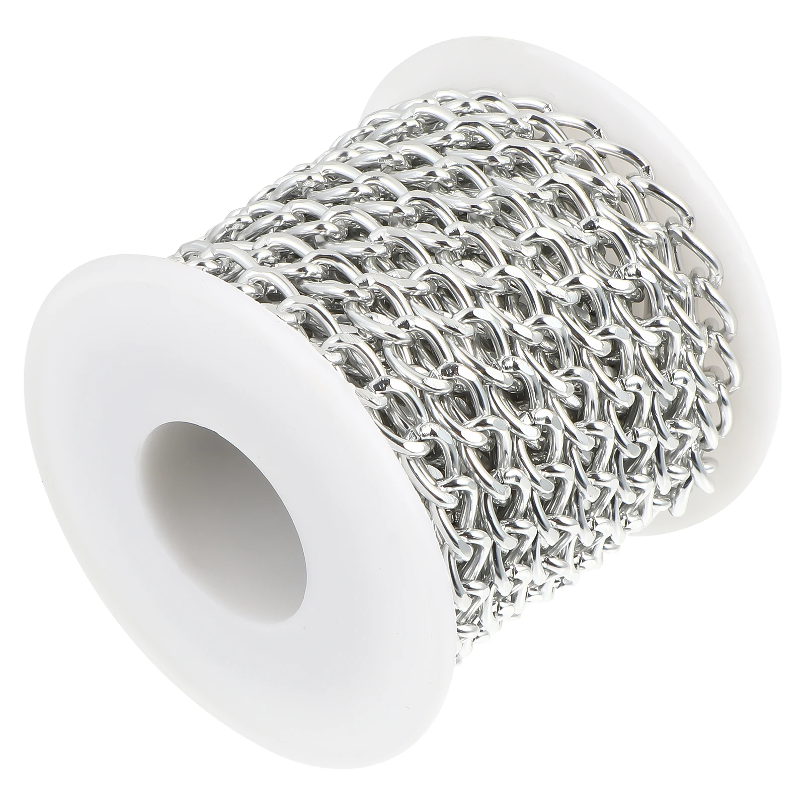 DIY Decorative Chain Metal Jewelry Making Material Aluminum Chains 5m Long Lightweight Bright Color Bag Chain Replacement
DIY Decorative Chain Metal Jewelry Making Material Aluminum Chains 5m Long Lightweight Bright Color Bag Chain Replacement
