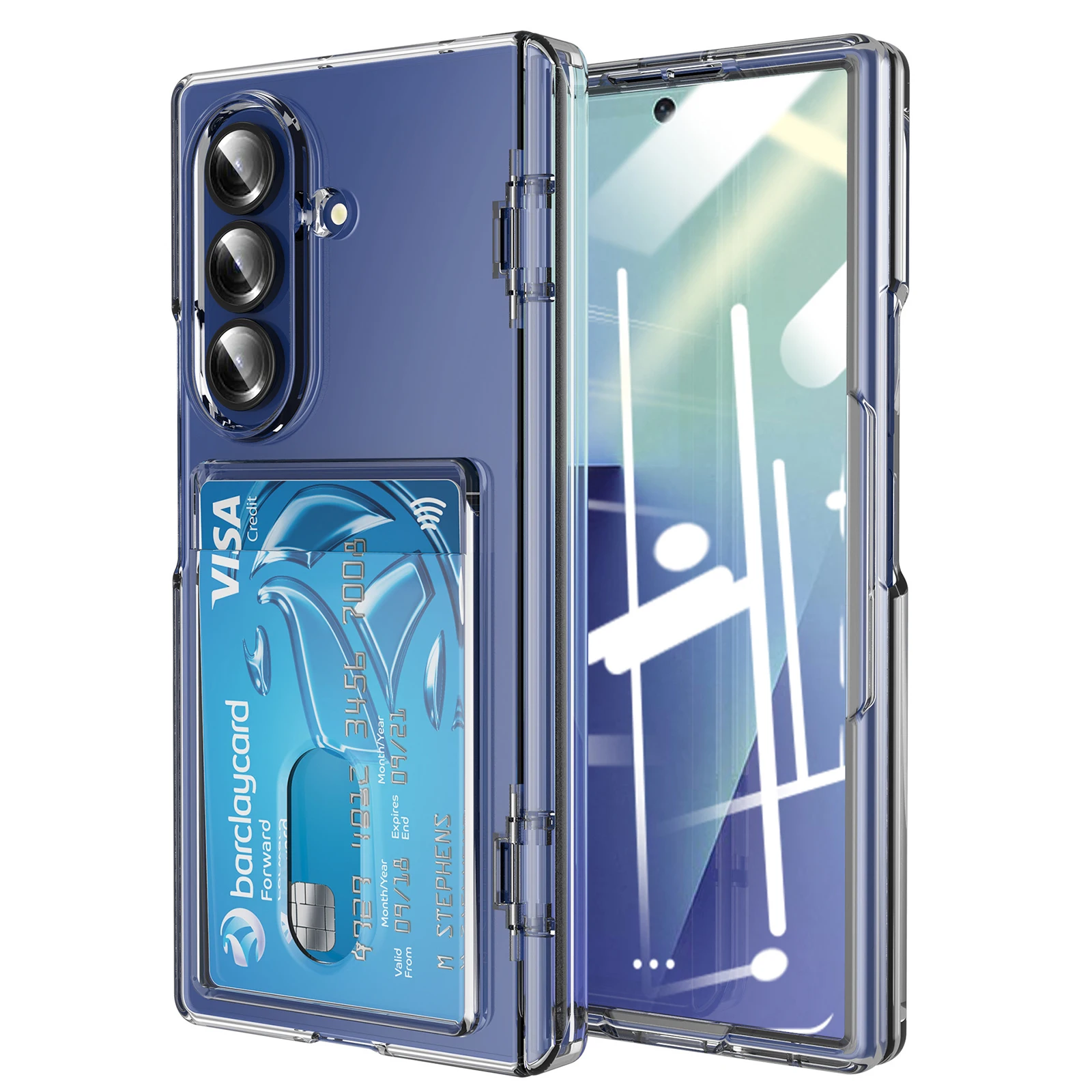 For Samsung Galaxy Z Fold 7 Case Card Holder 360 Full Coverage Built in Screen Protector Hinge Cover Military Grade Drop Cover
For Samsung Galaxy Z Fold 7 Case Card Holder 360 Full Coverage Built in Screen Protector Hinge Cover Military Grade Drop Cover