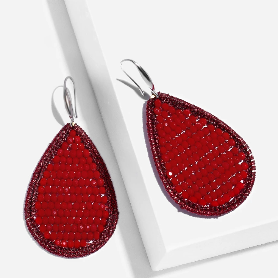 INKDEW Water Drop Shape Drop Earrings For Women Beads Handmade Threading Crystal Big Long Earrings Jewelry Gift EA077
INKDEW Water Drop Shape Drop Earrings For Women Beads Handmade Threading Crystal Big Long Earrings Jewelry Gift EA077