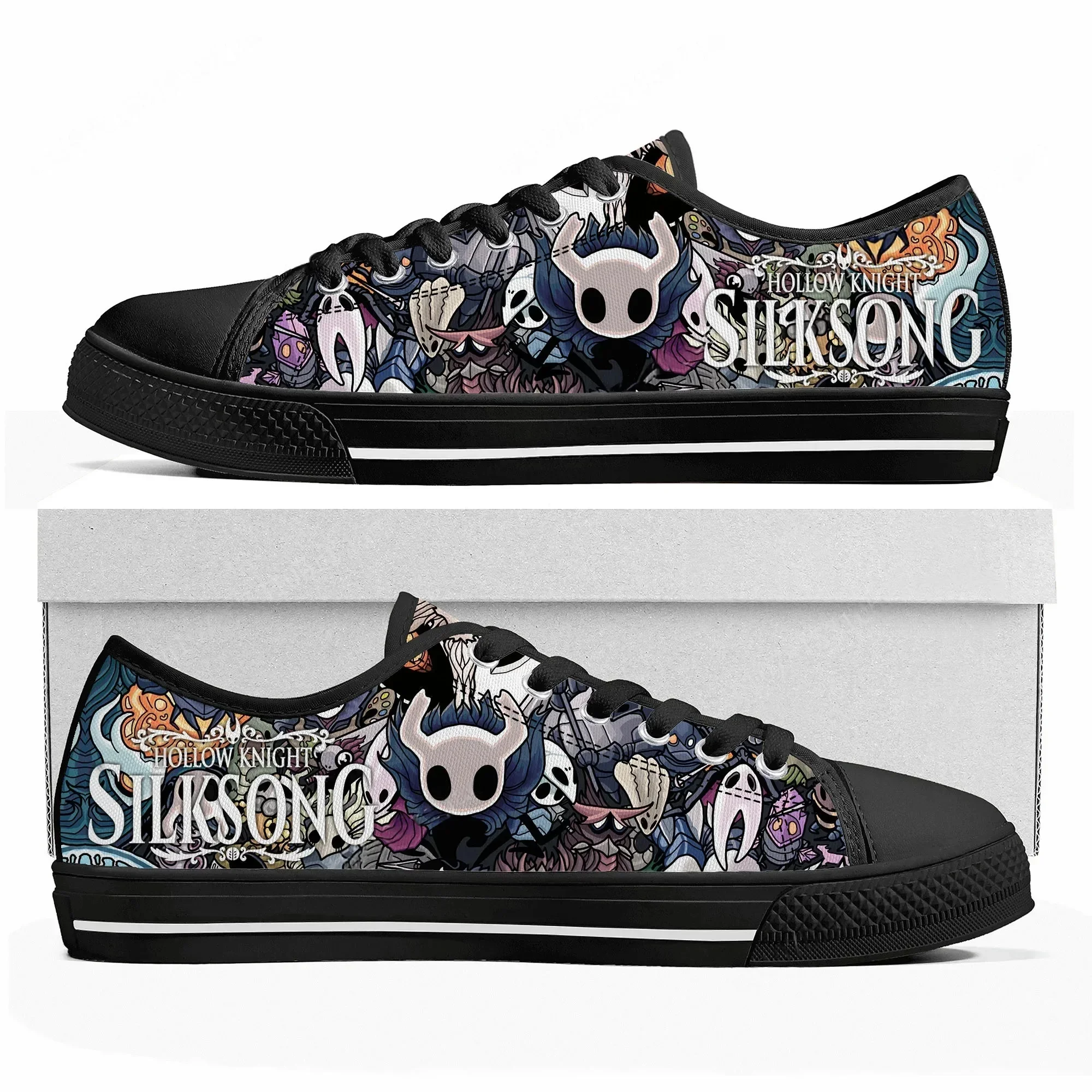 Cartoon Game Ghost Hollow Knight Low Top Sneakers Women Men Teenager Shoes Casual Tailor Made Canvas Sneaker
Cartoon Game Ghost Hollow Knight Low Top Sneakers Women Men Teenager Shoes Casual Tailor Made Canvas Sneaker