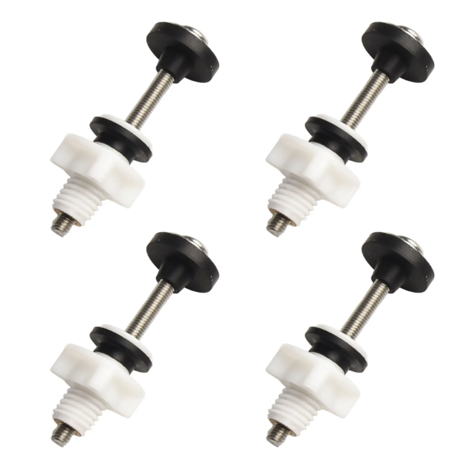 Stainless Steel Bolts Compatible with 2 and 3 Flush Valve Openings Prevent Water Tank Leakage Quick and Installation
Stainless Steel Bolts Compatible with 2 and 3 Flush Valve Openings Prevent Water Tank Leakage Quick and Installation