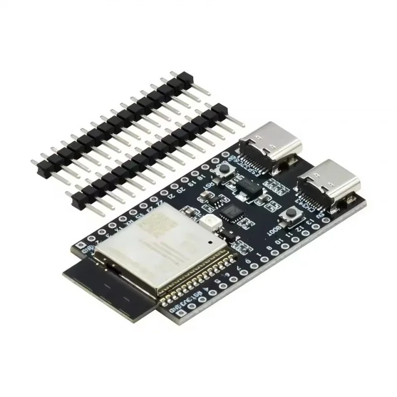 ESP32-C6 N4/N8/N16 WiFi6 Bluetooth Zigbee Dev Board USB Type-C 160MHz RISC-V
ESP32-C6 N4/N8/N16 WiFi6 Bluetooth Zigbee Dev Board USB Type-C 160MHz RISC-V