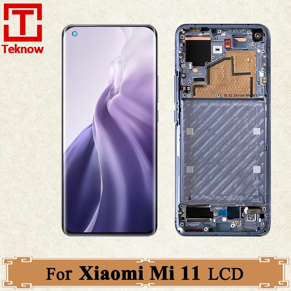 AMOLED 6,81 "Оригинальный ЖК-дисплей для Xiaomi Mi 11, M2011K2G, сенсорный экран для Xiaomi Mi 11, Международная версия, замена ЖК-дисплея
AMOLED 6,81 "Оригинальный ЖК-дисплей для Xiaomi Mi 11, M2011K2G, сенсорный экран для Xiaomi Mi 11, Международная версия, замена ЖК-дисплея